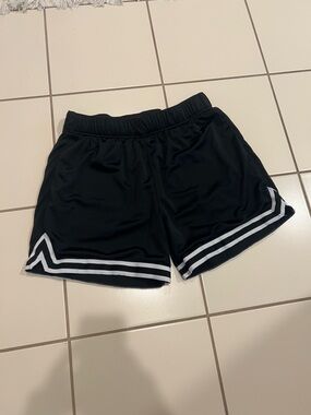 Abercrombie & Fitch Black Mesh Shorts